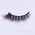 100% Nerz Glitzer Wimpern Pink Sparkle Nerz Wimpern